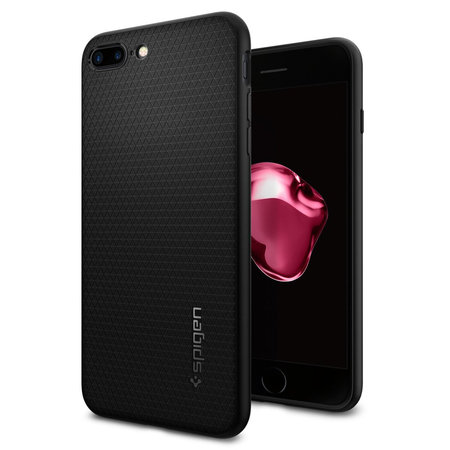 Spigen - Liquid Armor Case für iPhone 8/7 Plus, schwarz