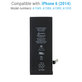 Akku Batterie für iPhone 6, 1810mAh