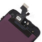 Display für iPhone 5, Black, Touchscreen-Glas mit Rahmen