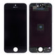 Display für iPhone 5, Black, Touchscreen-Glas mit Rahmen