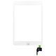 Apple iPad Mini 3 - Touchscreen Front Glas + IC Connector Anschluss (White)