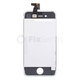 Apple iPhone 4 - LCD Display + Touchscreen Front Glas + Rahmen (White) TFT