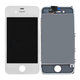 Apple iPhone 4 - LCD Display + Touchscreen Front Glas + Rahmen (White) TFT