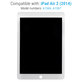Apple iPad Air 2 - LCD Display + Touchscreen Front Glas (White) Refurbished