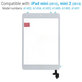 Touchscreen-Glas für iPad Mini, Mini 2, White