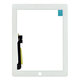 Apple iPad 3, iPad 4 - Touchscreen Front Glas (White)