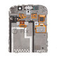 Blackberry Q10 - LCD Display + Touchscreen Front Glas + Rahmen (White) TFT