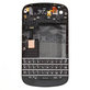 Blackberry Q10 - LCD Display + Touchscreen Front Glas + Rahmen (White) TFT