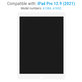 LCD-Display für iPad Pro 12.9" (1st Gen 2015), White, Touchscreen-Glas ohne Rahmen, Refurbished