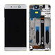 Sony Xperia XA Ultra F3211 - LCD Display + Touchscreen Front Glas + Rahmen (White) - A/8CS-59290-0002, A/8CS-59290-0005 Genuine Service Pack