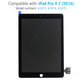 LCD-Display für iPad Pro 9.7" (2016), Black, Touchscreen-Glas ohne Rahmen