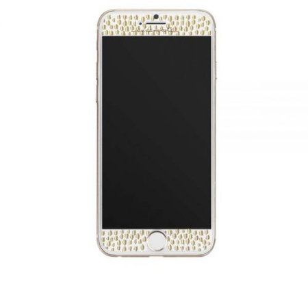 Case-Mate - Dekoratives Panzerglas für Apple iPhone 7 / 6S / 6, gold