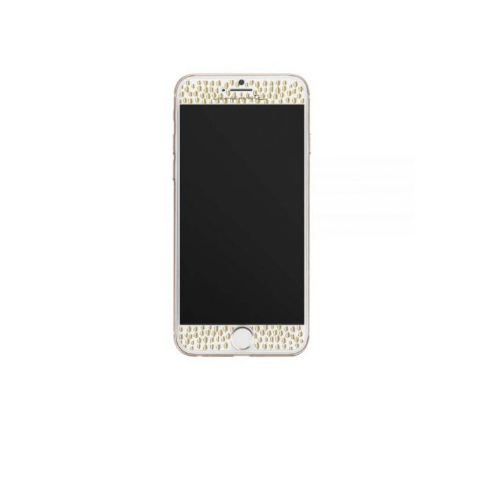 Case-Mate - Dekoratives Panzerglas für Apple iPhone 7 / 6S / 6, gold
