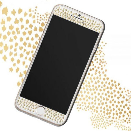 Case-Mate - Dekoratives Panzerglas für Apple iPhone 7 / 6S / 6, gold