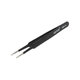 Vetus ESD-13 - Antistatische Metallpinzette mit flacher Spitze (115mm)