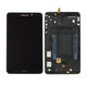 Samsung Galaxy Tab 4 7.0 T230 - LCD Display + Touchscreen Front Glas + Rahmen (Black) - GH97-15864A Genuine Service Pack