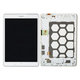 Samsung Galaxy Tab A 9.7 T550 - LCD Display + Touchscreen Front Glas + Rahmen (White) - GH97-17400C Genuine Service Pack