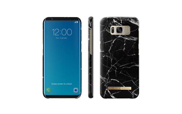 iDeal of Sweden - Fashion Case für Samsung Galaxy S8+, schwarzer Marmor