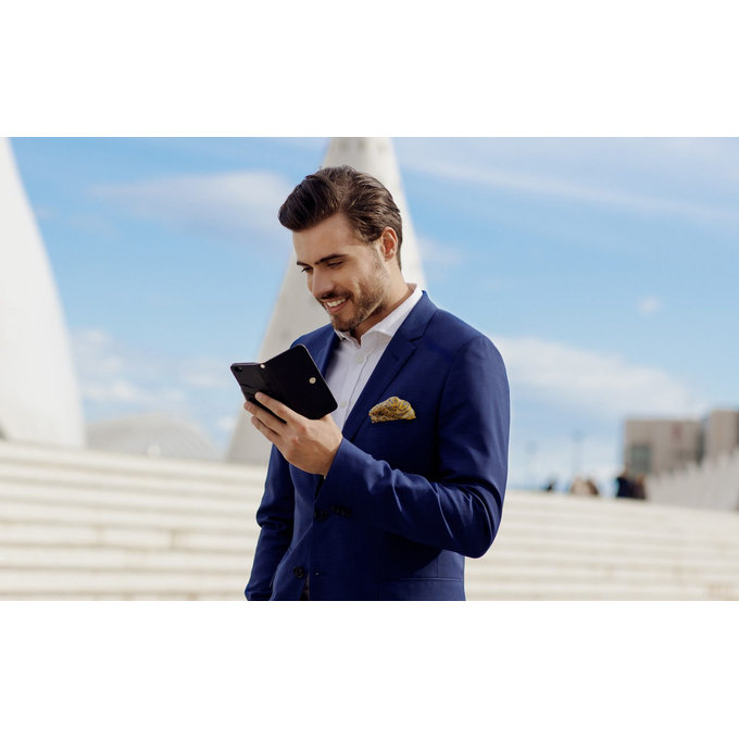 iDeal of Sweden - Magnet Wallet + Hülle für Samsung Galaxy S6, schwarz