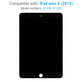 LCD-Display für iPad Mini 4, Black, Touchscreen-Glas ohne Rahmen