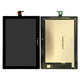 Lenovo TAB 2 A10-30 TB2-X30F - LCD Display + Touchscreen Front Glas (Black) TFT