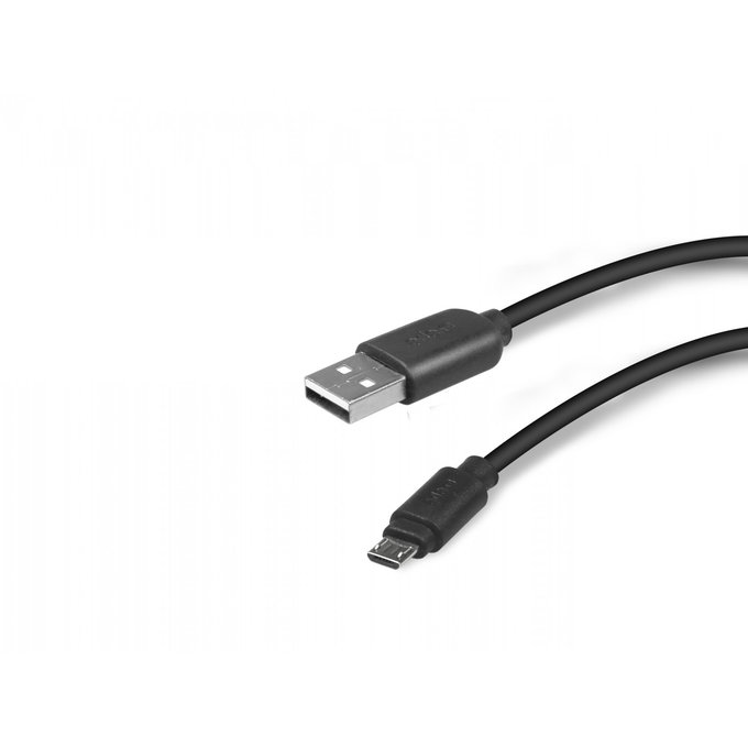 SBS - Micro-USB / USB Kabel (1m), schwarz