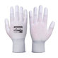 ESD-Handschuhe aus dünnem Gummi - Größe L