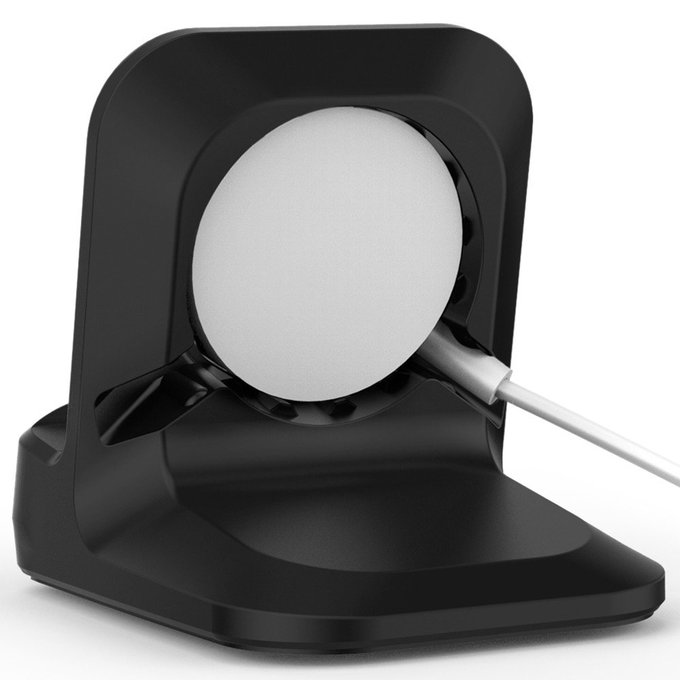 Spigen - Stand für Apple Watch, schwarz
