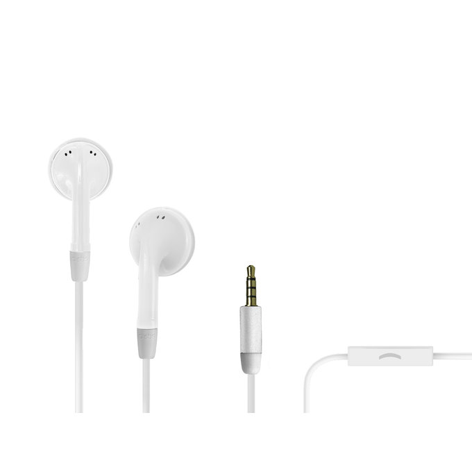 SBS - Studio Mix 20 Kopfhörer mit Mikrofon, weiß