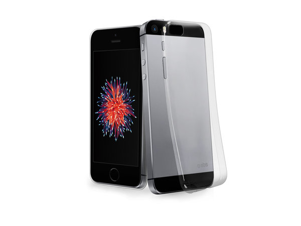 SBS - Aero Fall für Apple iPhone 5, 5s und SE 2016, transparent