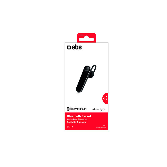 SBS - BT310 Bluetooth Headset, schwarz