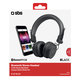 SBS - Kabellose Kopfhörer, schwarz