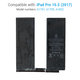 Apple iPad Pro 10.5 (2017) - Akku Batterie 8134mAh