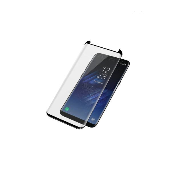 PanzerGlass - Gehärtetes Glas Case Friendly für Samsung Galaxy S8, black