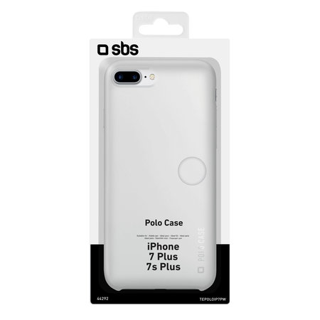 SBS - Polo Fall für iPhone 7 Plus und 8 Plus, weiß