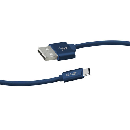SBS - USB-C / USB Kabel (1m), weiß