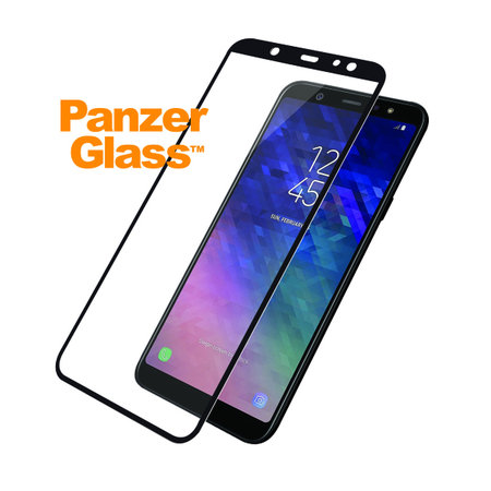 PanzerGlass - Gehärtetes Glas für Samsung Galaxy A6+ (2018) schwarz