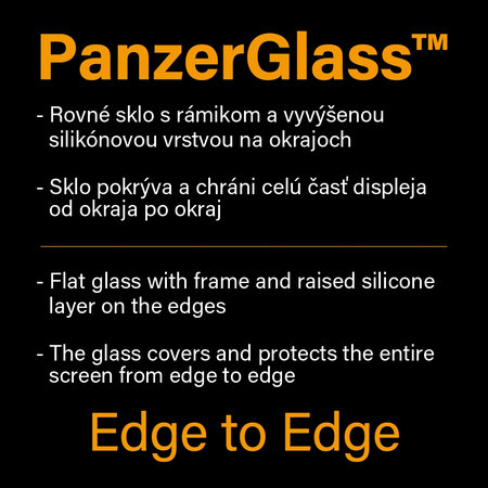 PanzerGlass - Gehärtetes Glas für Samsung Galaxy A6+ (2018) schwarz
