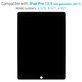 LCD-Display für iPad Pro 12.9" (2nd Gen 2017), Black, Touchscreen-Glas und IC Board mitout Frame, Refurbished