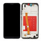 Huawei P20 lite - LCD Display + Touchscreen Front Glas + Rahmen (Black) TFT