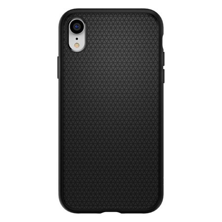 Spigen - Hülle Liquid Air für iPhone XR, schwarz