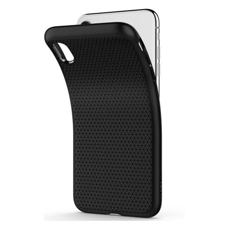 Spigen - Hülle Liquid Air für iPhone XR, schwarz