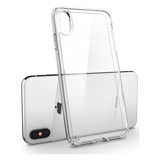 Spigen - Hülle Ultra Hybrid für iPhone XS Max, transparent