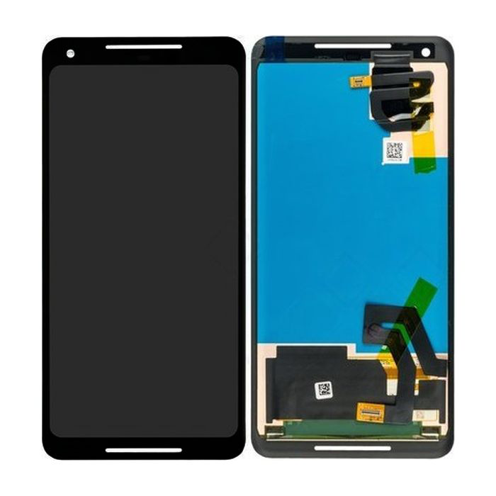 Google Pixel 2 XL G011C - LCD Display + Touchscreen Front Glas - AJX74624901 Genuine Service Pack