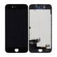 Display In-Cell für iPhone 7, Black, Touchscreen-Glas mit Rahmen, FixPremium