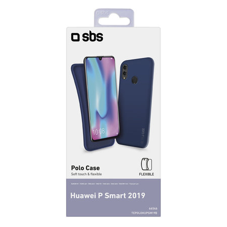 SBS - Fall Polo für Huawei P Smart 2019, blau