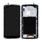 LG V10 H960A - LCD Display + Touchscreen Front Glas + Rahmen (Black) TFT