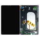Samsung Galaxy Tab S4 10.5 T830, T835 - LCD Display + Touchscreen Front Glas + Rahmen (Black) - GH97-22199A Genuine Service Pack