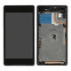 Sony Xperia Z2 D6503 - LCD Display + Touchscreen Front Glas + Rahmen (Black) TFT