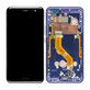 HTC U11 - LCD Display + Touchscreen Front Glas + Rahmen (Blue) TFT